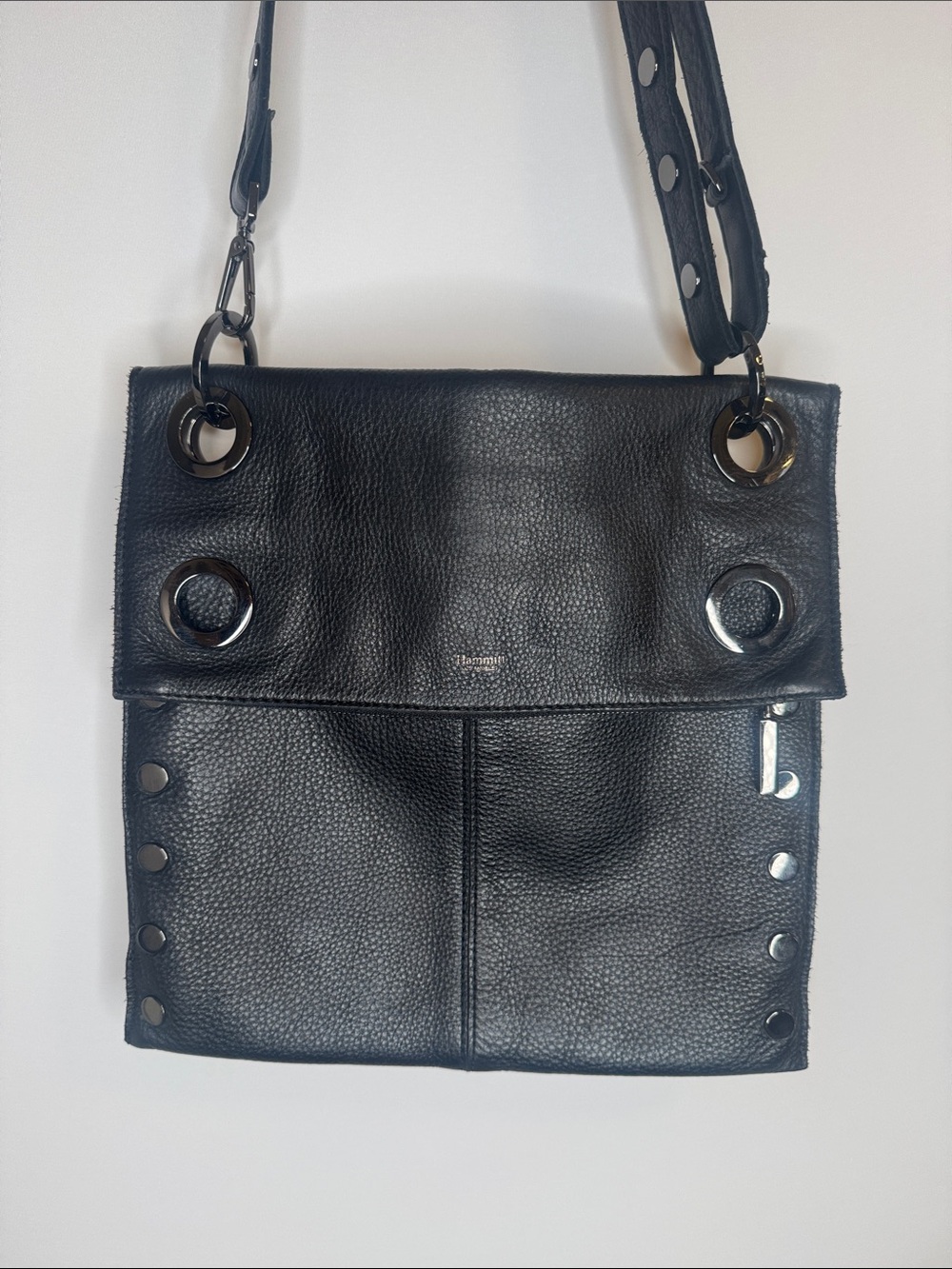 Hammitt Montana Large Black/Gunmetal